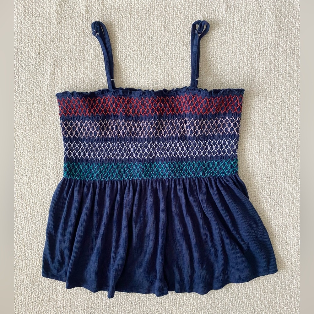 Self Esteem Smocked Tube Top Size XL - Picture 2 of 6